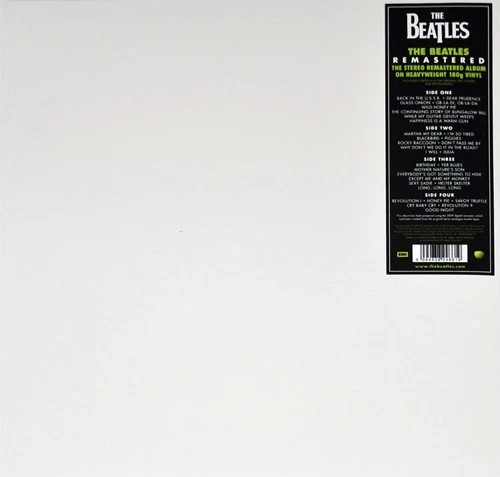 The Beatles White Album 1968 Remastered Double Lp Factory Sealed ReIssue