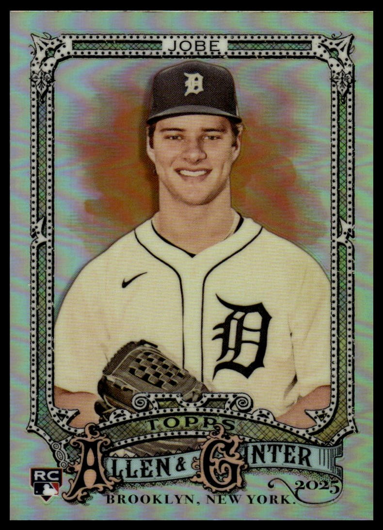 2025 Topps Allen & Ginter #75 Jackson Jobe Chrome Refractor