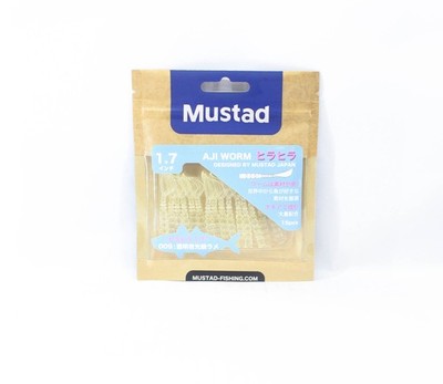 Verkauf Mustad Soft K�der Aji Worm Hila Hila 1.7 Zoll 15/Pack Glitter (0710)