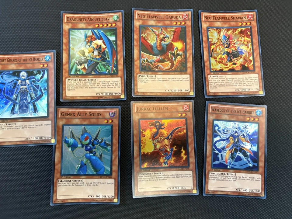 Vintage 1st Edition Holo YU-GI-OH! HA04 HIDDEN ARSENAL 4 x 19 Card Lot - Image 2 of 2