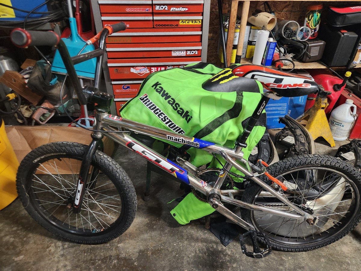 Rare! Vintage GT Mach One Racing Bike BMX Trail Bicycle Chrome