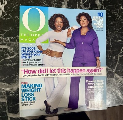 O Magazine-Oprah Winfrey  How Did I Let This Happen Again - Great Condition!