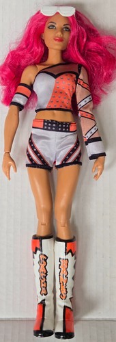 2 New Barbies Unopened WWE SUPERSTARS SASHA BANKS CHARLOTTE FLAIR EXCLUSIVE MATTEL WRESTLING DOLLS for Sale in Los Angeles, CA