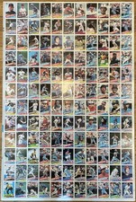 1985 Topps Baseball Uncut Sheet Schmidt Yount Seaver Mattingly (132 Cards) *US27