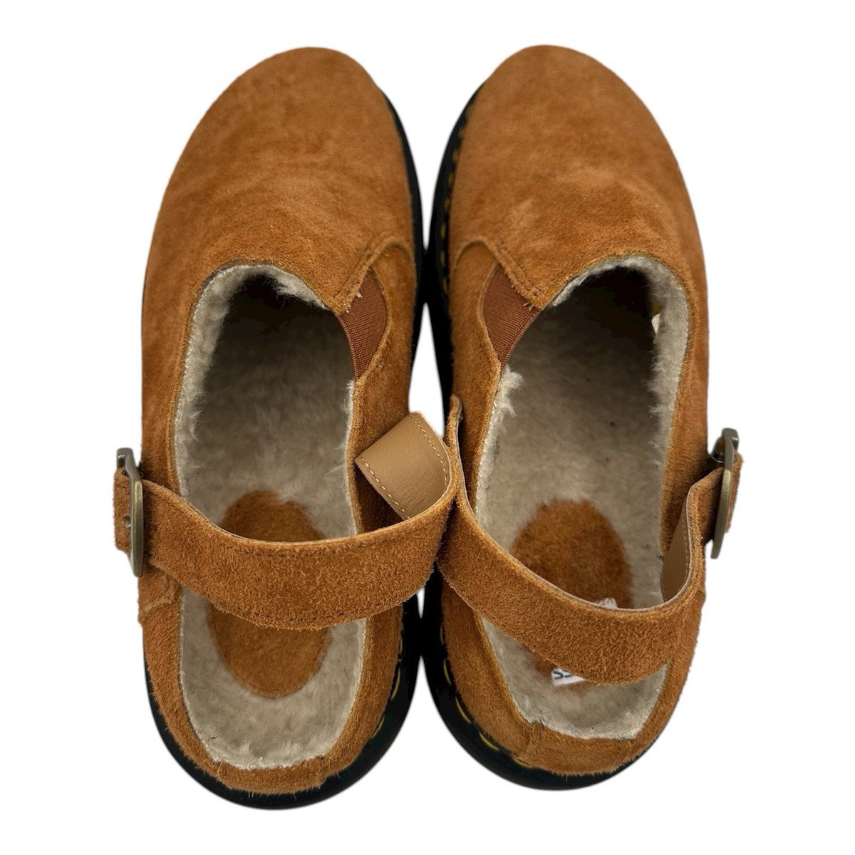 Dr Martens Isham Mules Mens Size 13 Brown Faux Shearling  display picture 3