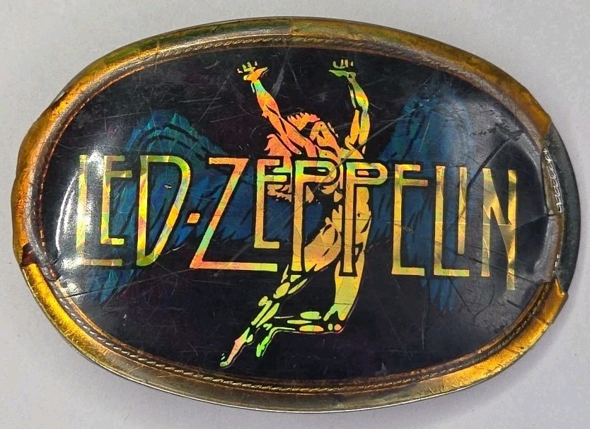 Original Vintage, Pacifica, Led Zeppelin, Holographic Belt  display picture 3