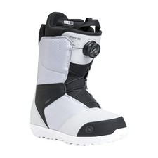 Nidecker Sierra BOA Women's Snowboard Boots, Gray/Black, W7.5 MY27