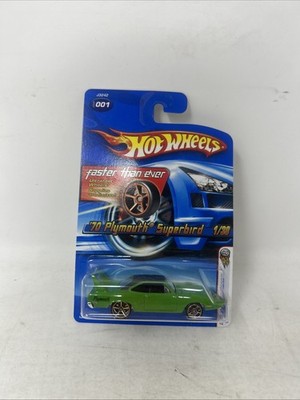 HOT WHEELS 2006 FIRST EDITION FASTER THAN EVER  '70 PLMOUTH SUPERBIRD #1/38