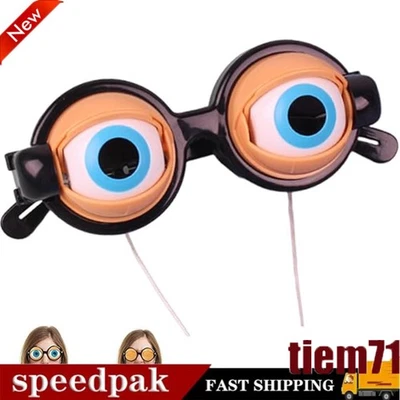 MARKENLOS Lustige Gläser Party-Brillen Verrückter Blinzeln Verrückte Augen Requisiten