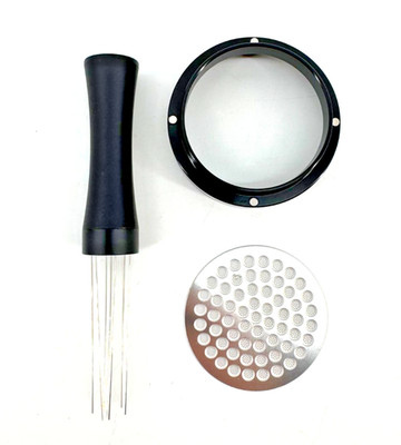Ultimate 54mm Barista Kit: WDT Tool, Magnetic Funnel & Puck Screen for Breville
