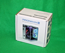 NVMe M.2 PCIe Mini PC Case for Raspberry Pi 5 with RGB Fans and OLED