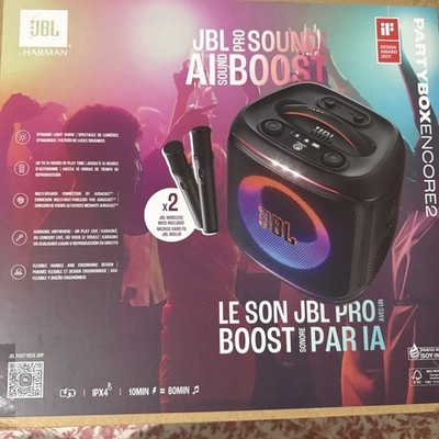 JBL JBLPBENCORE22MICAM PartyBox Encore Essential 2 Portable