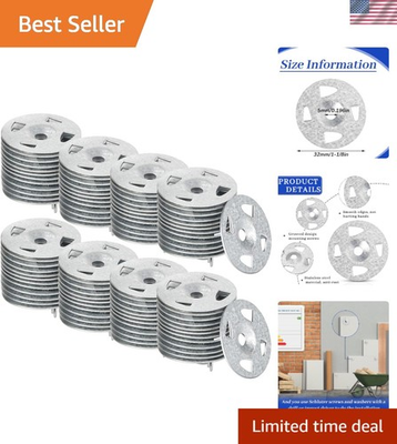 #ad Durable 600 Pcs 1 1 8 Inch Galvanized Flat Washers for Secure Foam Board Fixing $79.99