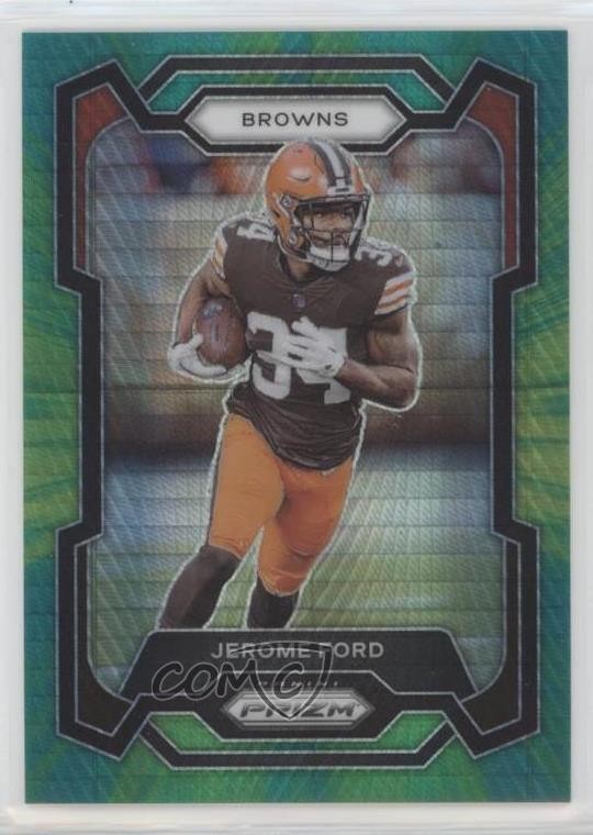 2023 Panini Prizm Hyper Prizm 87/175 Jerome Ford #66 0y2q