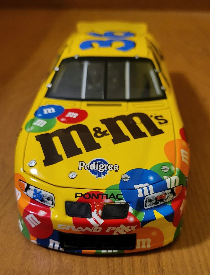 2002 Team Caliber Owners 1:24 Ken Schrader #36 M&M's Pontiac Grand Prix - Image 4 of 4