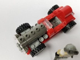 LEGO Adventurers 5920 Island Racer Complete Dino Island Racecar Baron von Barron