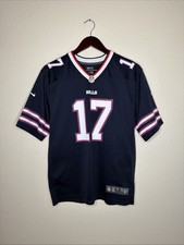 Nike Buffalo Bills Josh Allen 17 Jersey Youth Large Blue NFL Football