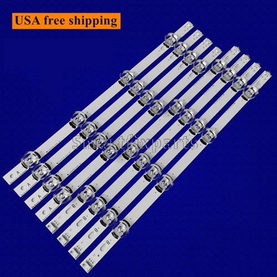 8Pcs LED Strips For LG 42LB5600 42LB6500 42LF5800 42LB5550 42LB580V 42LX530S-UA