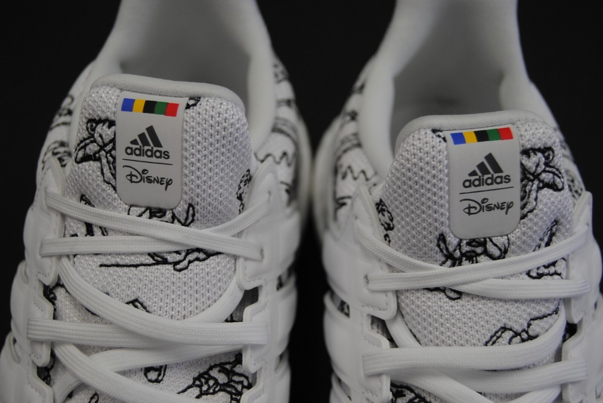Size 8 - Disney x adidas UltraBoost DNA Sport Goofy Pack - White