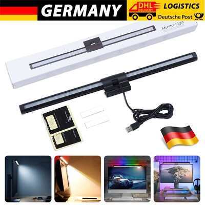 RGB Computer Monitor Lampe USB Touch Control PC Screen Dimmbar Light Bar 44CM