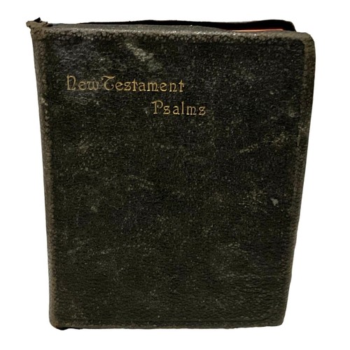 Vtg The New Testament Psalms Bible Translated of Orignal Greek Leather Bound