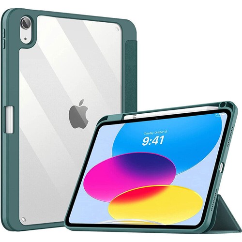 Smart Case For 2025 NEW iPad Air 11" M3/ iPad Pro 11 inch 2024 Clear Back Cover - Picture 65 of 75