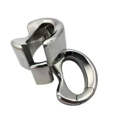 Male Ball Stretcher Weight Stainless Steel Oval Testicle Stretching Weight