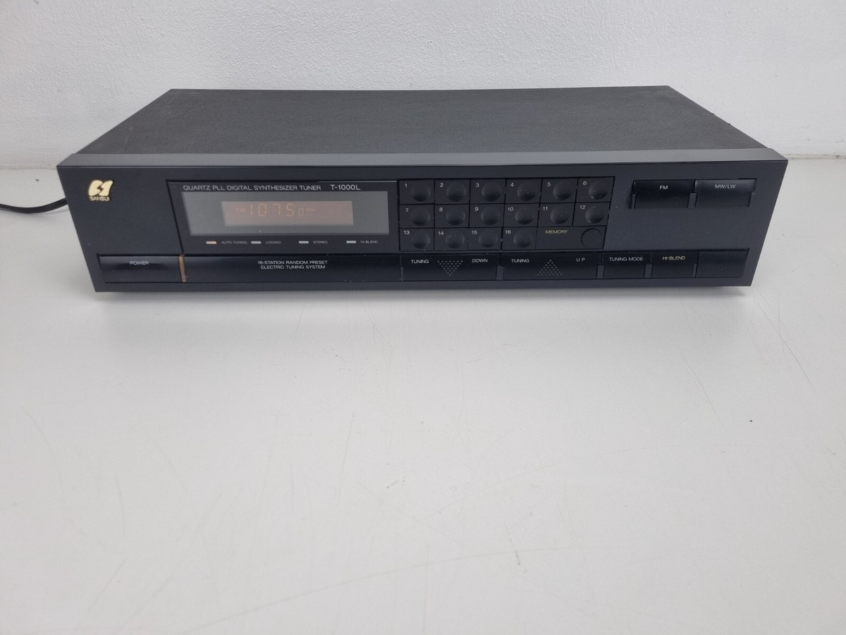 Sansui T-1000L - Tuner - Nice condition - Fully Working | eBay