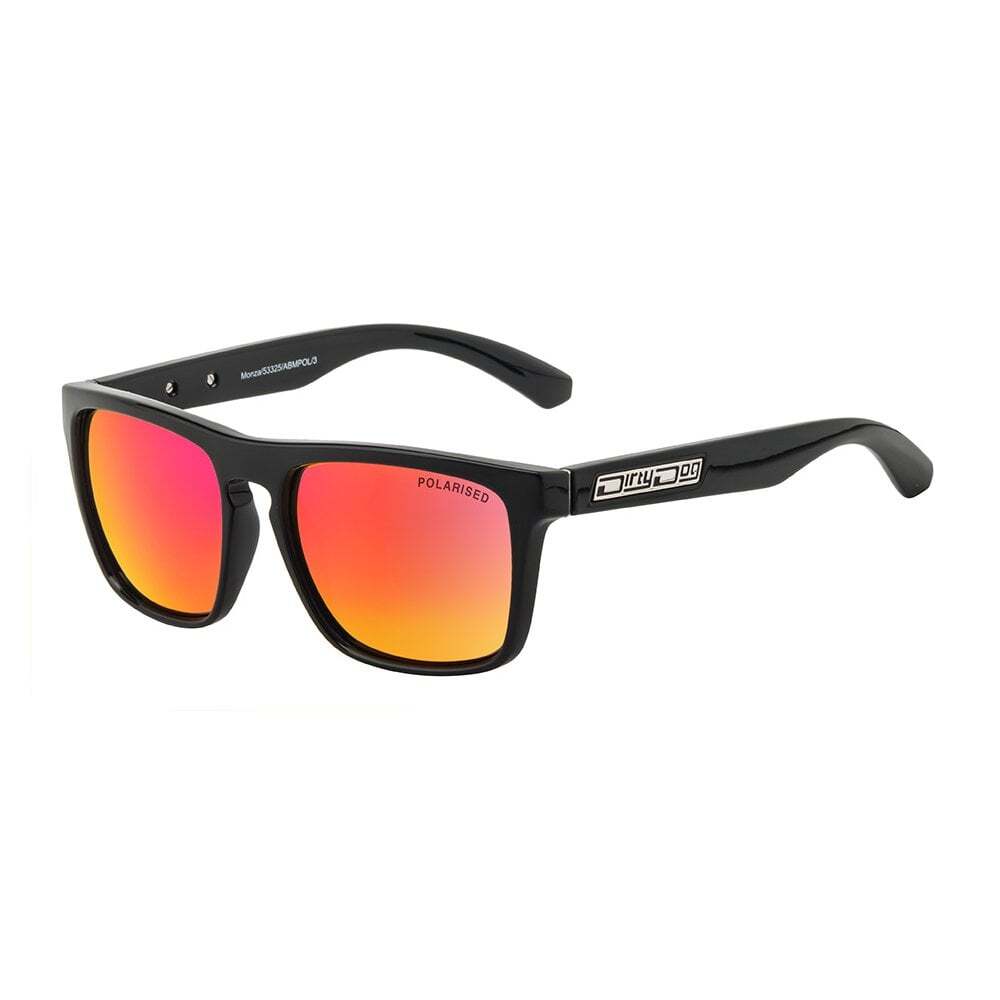 Dirty Dog Monza Polarised Sunglasses (Black/Red)