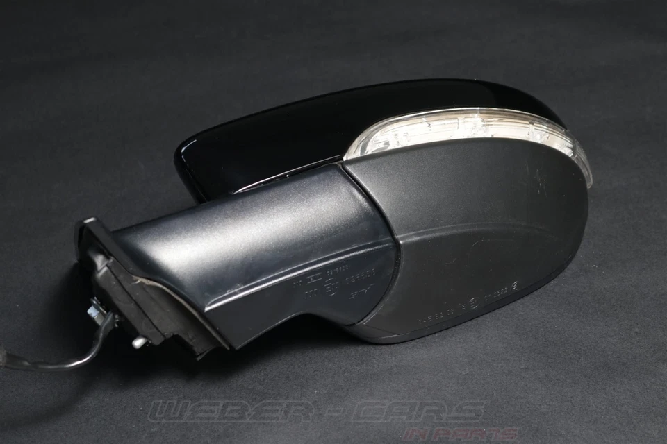 Verre De Rétroviseur Extérieur Gauche Côté Conducteur Noir OEM VW Beetle 5C 30km - Photo 3/4