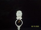 Vintage Catlin Brothers Spoon Hanging Guitar Gold Tone Collect Fort Pewter — photo 8