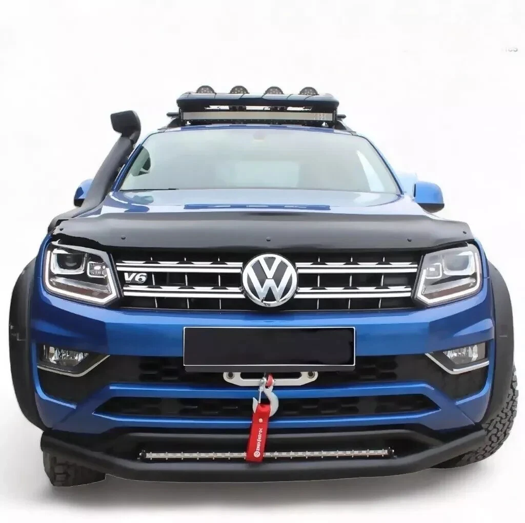 BONNET WIND STONE DEFLECTOR PROTECTOR FOR VW AMAROK 2010-2022 - Picture 1 of 6