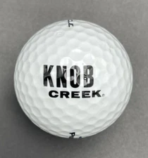 KNOB Creek Logo Golf Ball (1) Pinnacle Exception Pre-Owned