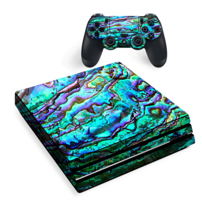 Apple iPhone 7 / 8 Plus Skins Decal Wrap Abalone Ripples Green Blue Purple