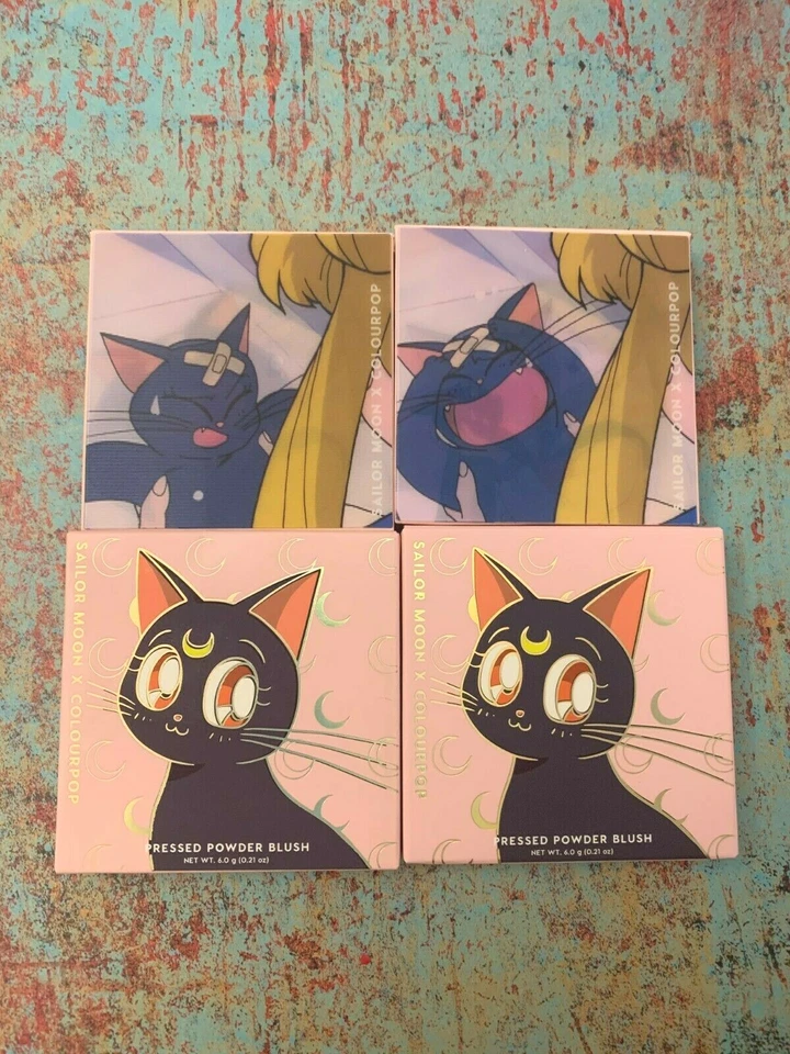 ColourPop Sailor Moon Blush Duo CAT’S EYE & FROM THE MOON International Shipping - Image 2 of 4
