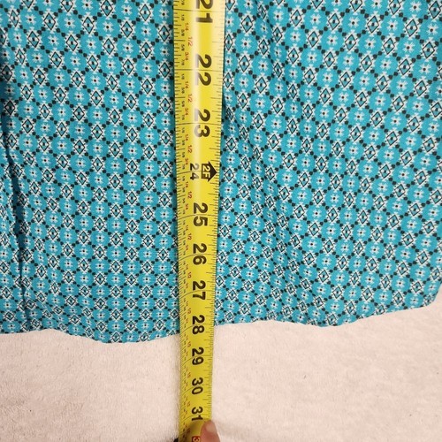 Panhandle Slim Shirt Boys XXL Blue Western Aztec Print Pearl Snap Rough Stock - Picture 7 of 8