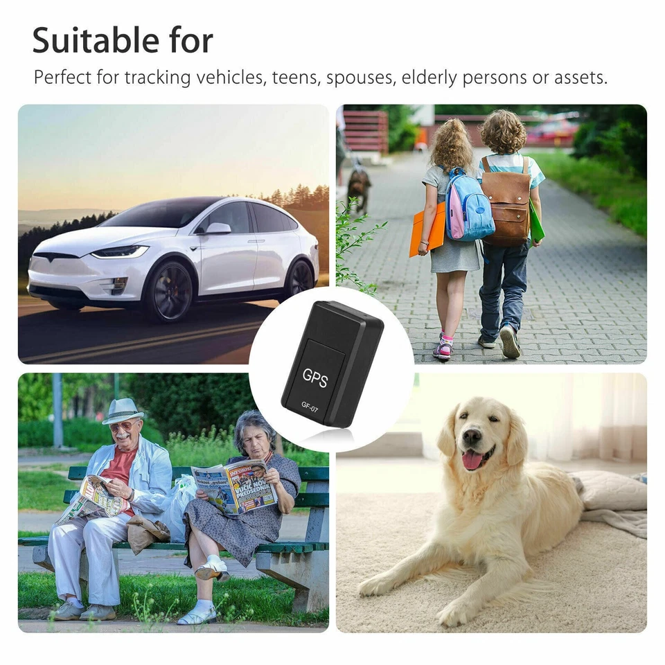 Magnetic Mini GPS Real Time Car Locator Tracker GSM/GPRS Tracking Device US GF07 - Image 3 of 4