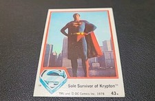 1978 Superman - The Movie - #43 - Sole Survivor of Krypton