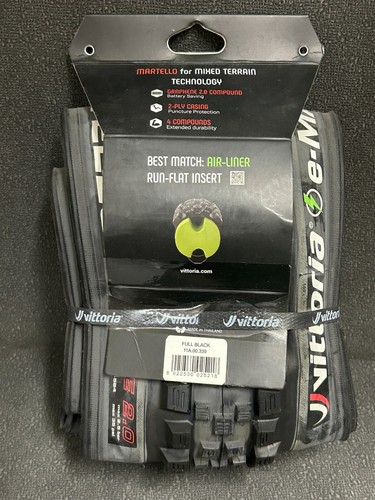 VITTORIA E-Martello Tire 27.5X2.6 E-Bike Graphene 2.0 Black 11A00339 MTB EBIKE E - Picture 4 of 7