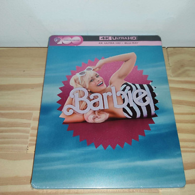 Barbie 4K Steelbook [4K + Blu-Ray] - VF Canada Included - New