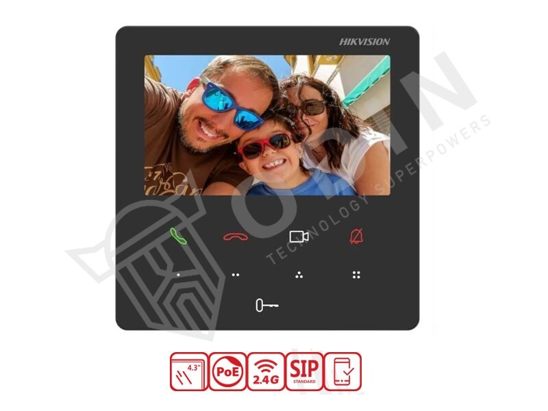 HIKVISION DS-KH6110-WE1 Monitor intercom display 4.3" TFT 480x272