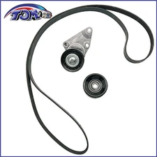 Serpentine Belt Tensioner Pulley Kit for Chevrolet Silverado GMC Sierra Hummer