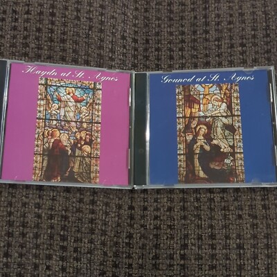Gounod at St. Agnes. Messe Solennel a Sainte Cecile + Haydn at St Agnes 2 CD Lot