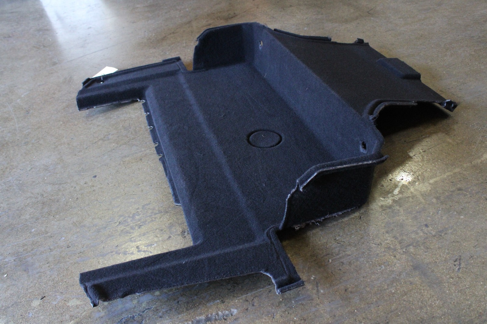 Ferrari California T, Trunk Carpet Bottom, Black, Used, P/N 87484700