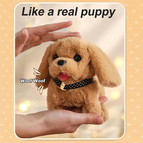 Robot Puppy Realistic Robot Puppy Electronic Interactive Dog-Walking Barking (A) - Picture 4 of 6