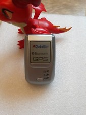Globalsat Bluetooth BT 338 GPS Receiver Gray Portable--UNTESTED SOLD AS IS----