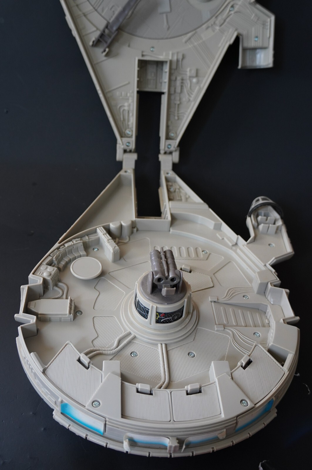 VTG STAR WARS GALOOB MICRO MACHINES 1995 MILLENIUM FALCON SHIP ...