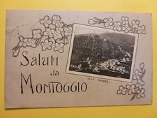 Saluti da Montoggio (Genova). Veduta - Villa Taverna.