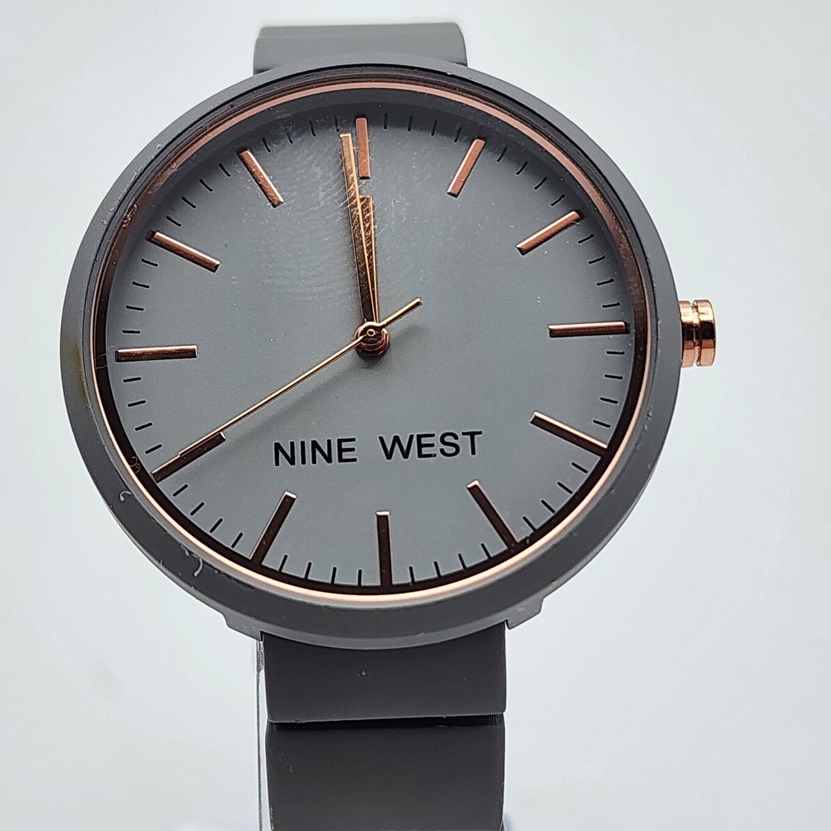 Nine West Women’s Silicone Strap Watch Nine West Women main image 4