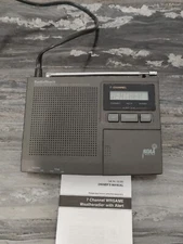 Radio Shack Weather Alert  Radio 7-Channel model 12-250. With instruction manual